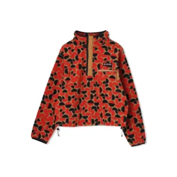 Columbia Helvetia Velvet-feel Coat Women's Red