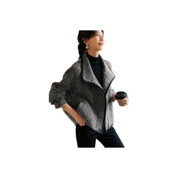 XWI Coats Women's Black/White