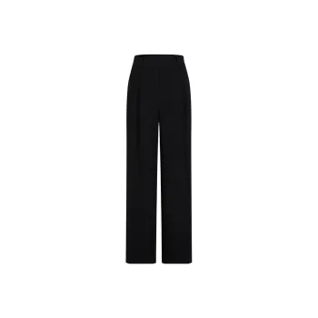 JZ. ANNAKRO Casual Pants Women's Plain Black