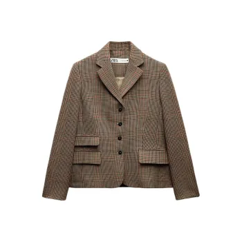 ZARA ZW Series Business Suit Women's Light Brown