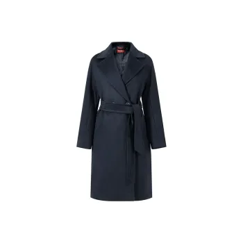 MaxMara Studio Coat Women's Dark Blue