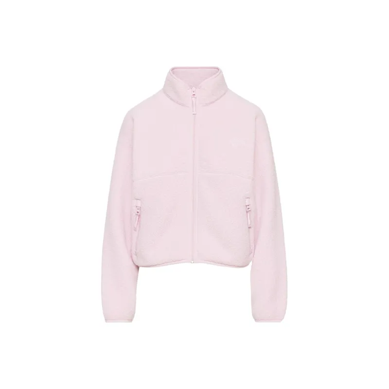 ARITZIA Tna Polartec Thermal Pro Mockneck Zip-up Velvet-feel Coat Women's Sugarplum Lilac/Sugar Plum Purple Lilac-0