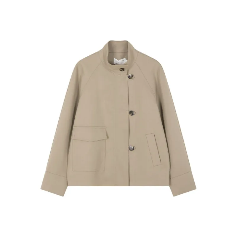 IHIMI Trench Coat Women's Khaki-0
