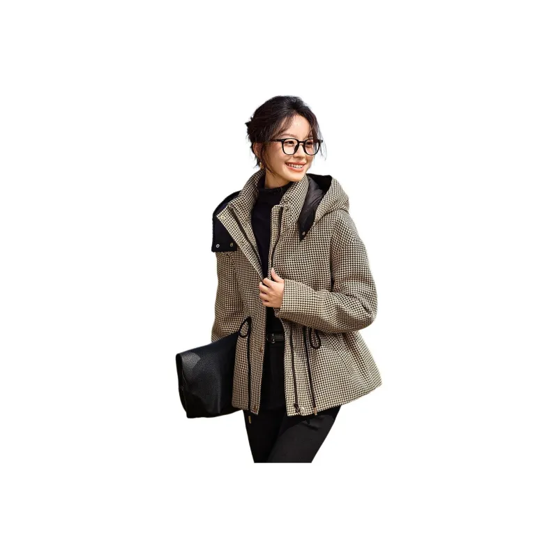 Mo Han Yi Mei Puffer Jacket Women's Khaki-0