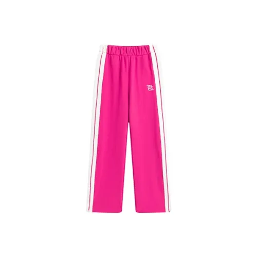 KING PRINCE Casual Pants Women's Rose Red