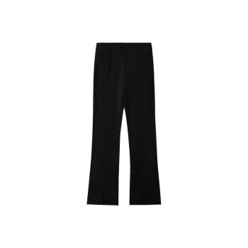 SHUIYUNJIAN Commute Style Solid Color Minimalist Style Comfortable Casual Pants Women's Black