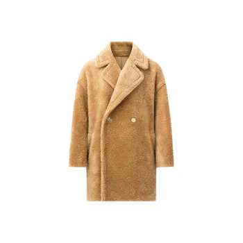 KARL LAGERFELD FW24 Coats Women's Camel