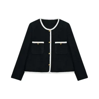 SUMU Velvet feel Coat Women's Black