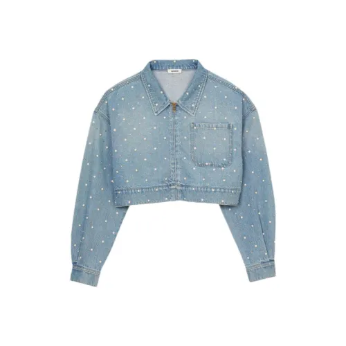 Sandro Rhinestoned Jacket
