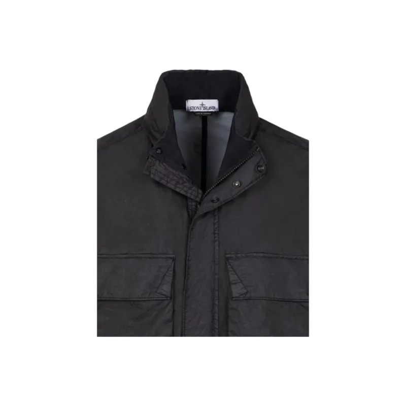 STONE ISLAND Jacket Men's Black-3