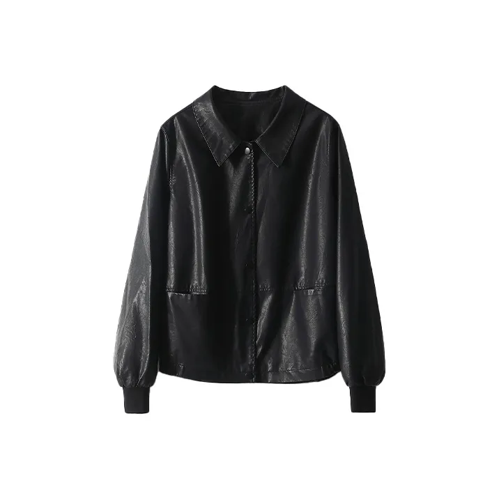Kele Coco Leather Jacket Women's Black-0