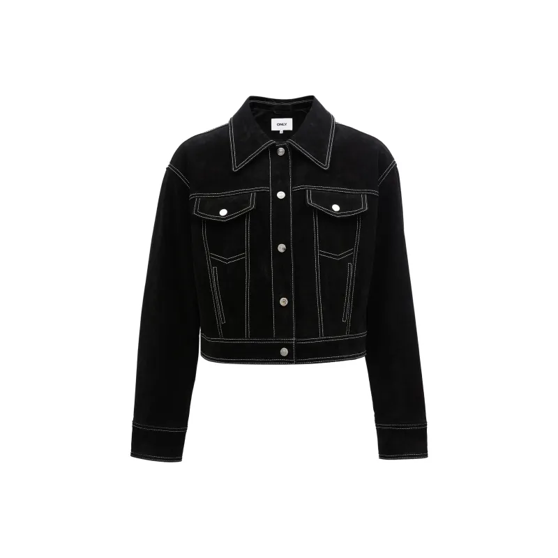 ONLY Leather Jackets Women's-0