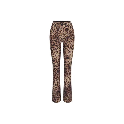 Skims DOLCE&GABBANA Collaboration Casual Pants Women's LEOPARD/Leopard Print
