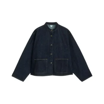 ARKET Denim Jacket Women's Dark Blue