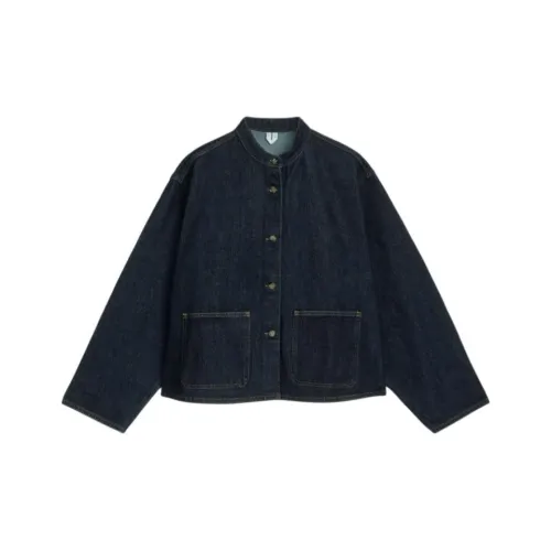 ARKET Denim Jacket Women's Dark Blue