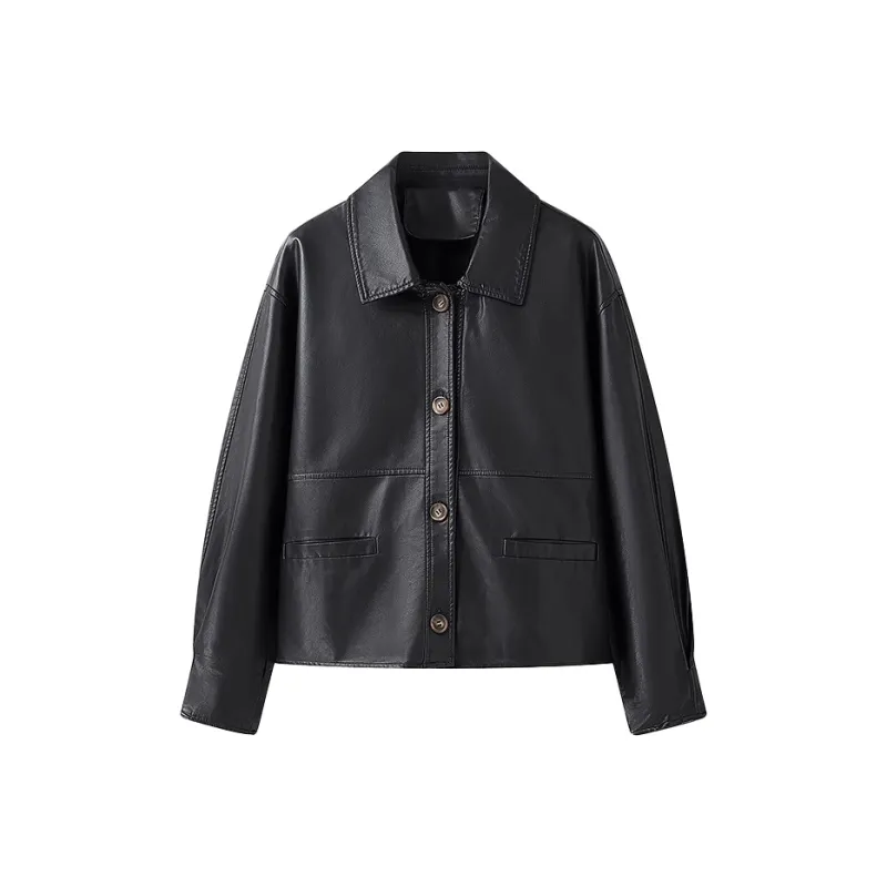 COMBO Leather Jackets Women's-0