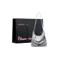Silver+Ribbon+Shopping Bag