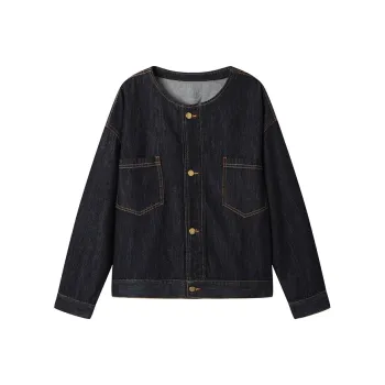 Korean Style Denim Jacket Women's