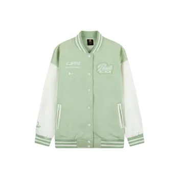 PEAK Fashion Collection Baseball Jacket Women's Pea Green