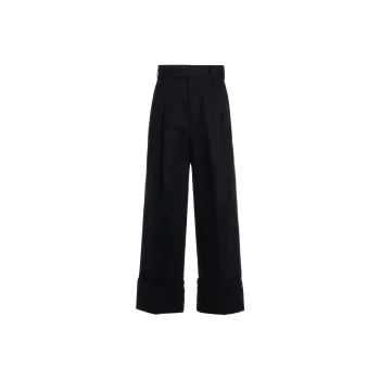 Yohji Yamamoto Pleat detailing Trousers
