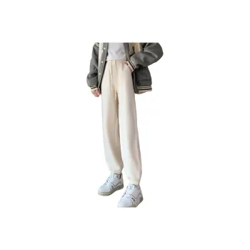 Tonlion Casual Pants Women's Milk White