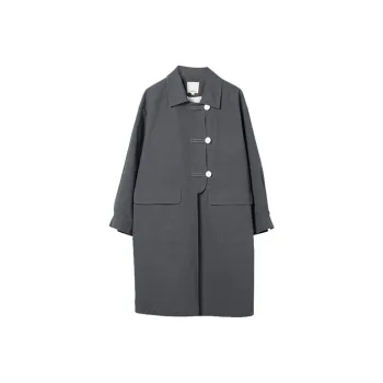 ZIMO Trench Coat Women's Dark Gray