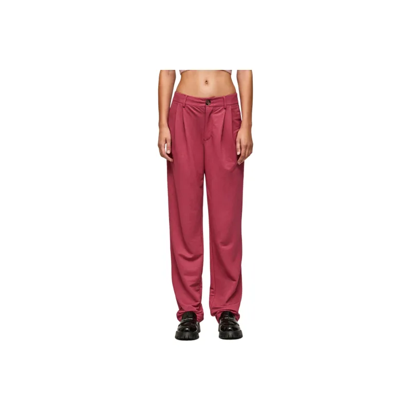 Pepe Jeans Casual Pants Women's Pink-0