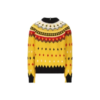 Moncler Sweaters Men Yellow