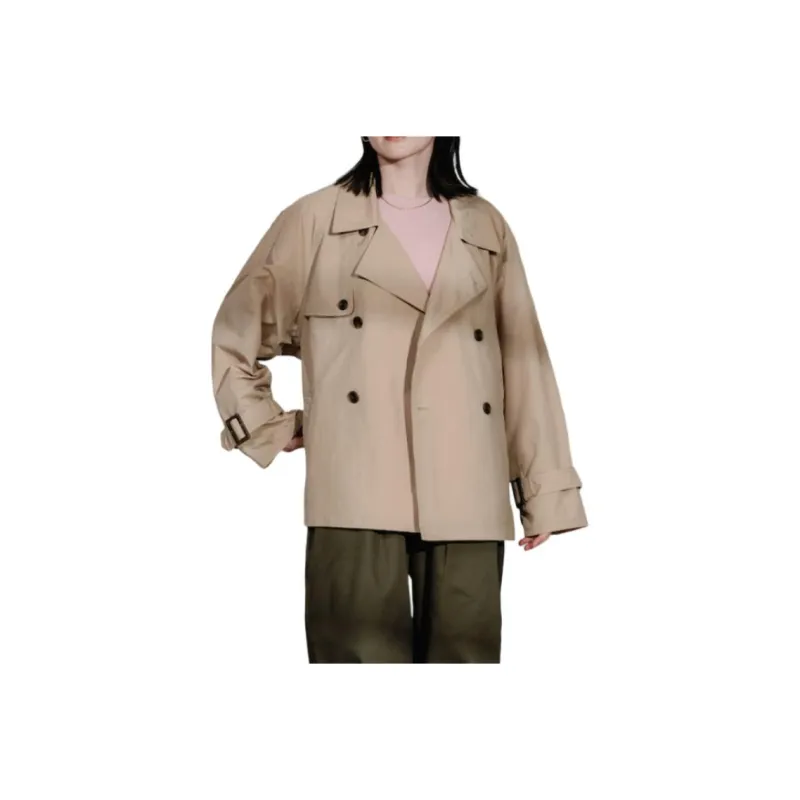 FREAK'S STORE Trench Coat Women's Light Umber-0