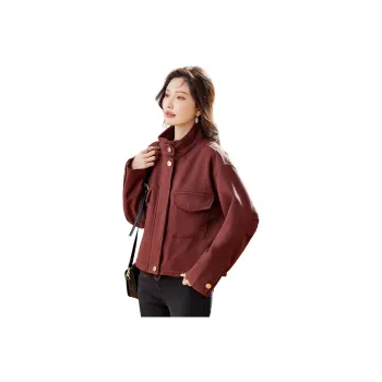 TERRE BLEUE Puffer Jacket Women's Red