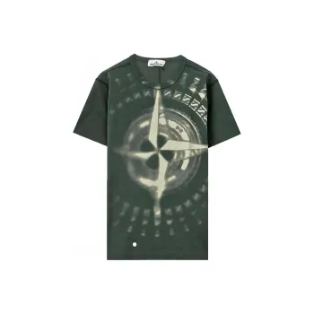 STONE ISLAND T Shirt Men's Green