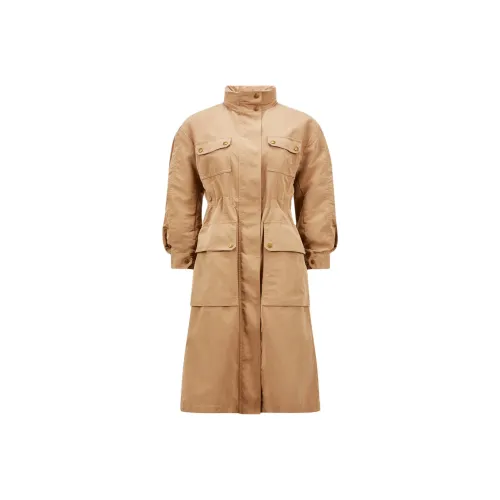 Moncler SS25 Coats Women's Beige
