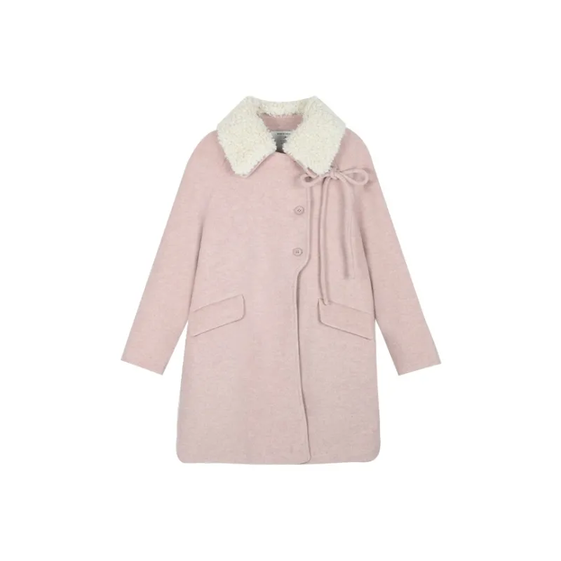 MISHOW Coats Women's Pink-0