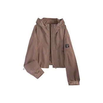 Cypress House Cropped Coat Women's Red Coffee