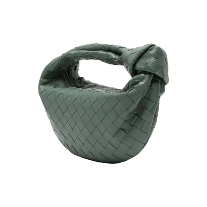 Bottega Veneta JODIE Gold Tone Lock Dumpling Bag Handbag Women's Aloe Vera Color-1
