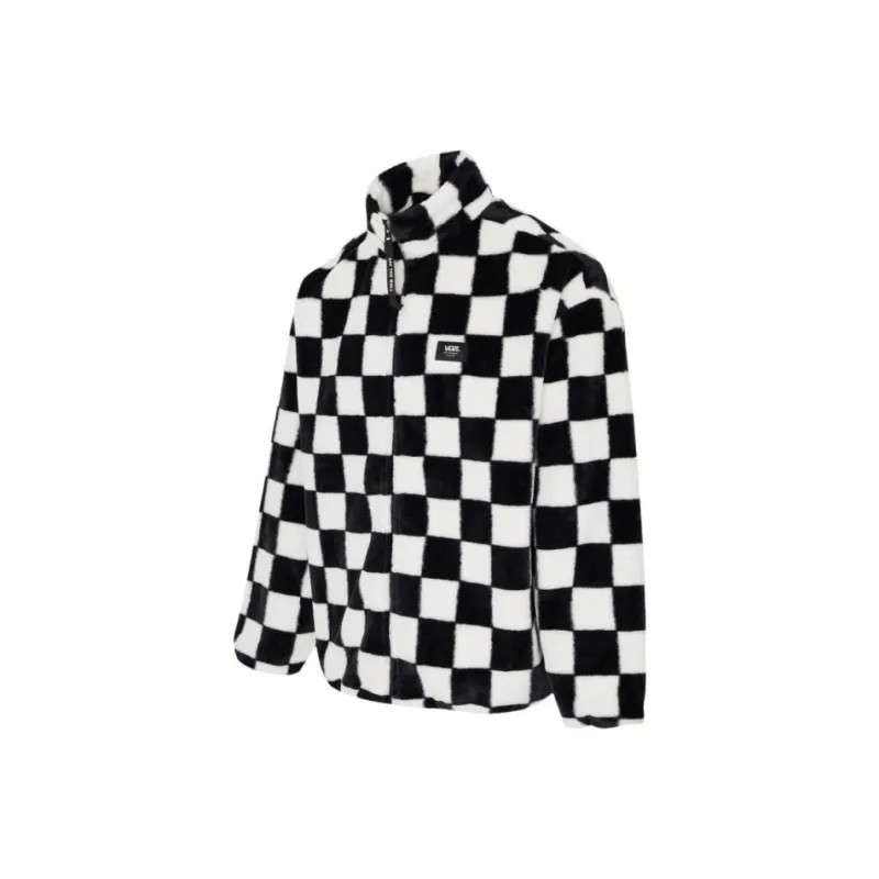 Vans OFF THE WALL1966 Velvet-feel Coat Women's Black White-0