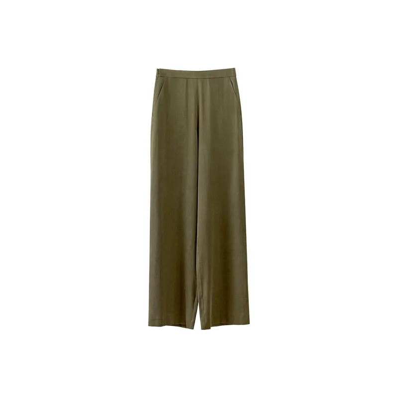 NancyCavally Casual Pants Women's Green-0