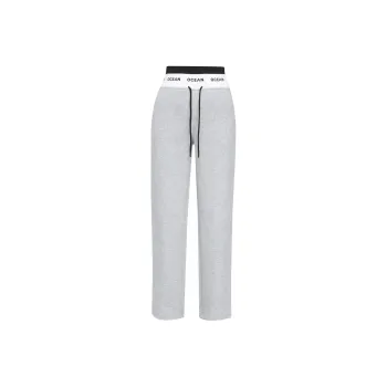E.BECKY Casual Pants Women's Gray