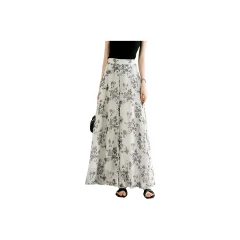 SENTUBILA Casual Pants Women's Ink Wash Apricot