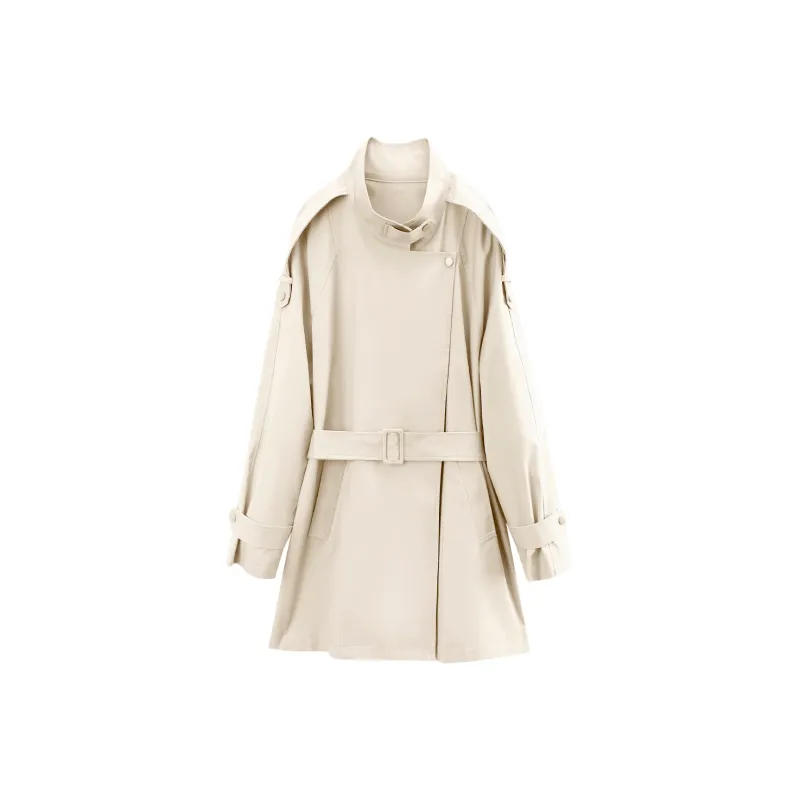 A Paradise For Awakening Trench Coat Women's-7