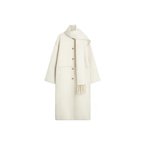 TOTEME Coats Women's Ecru