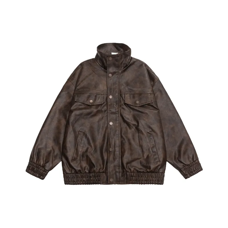 FAIRWHALE Leather Jacket Unisex-2