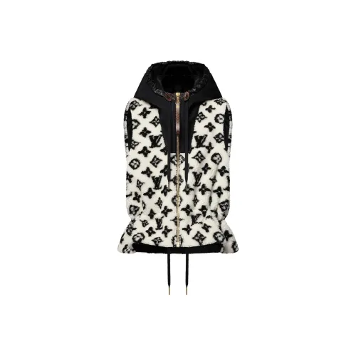 LOUIS VUITTON Monogram Teddy Peplum Gilet