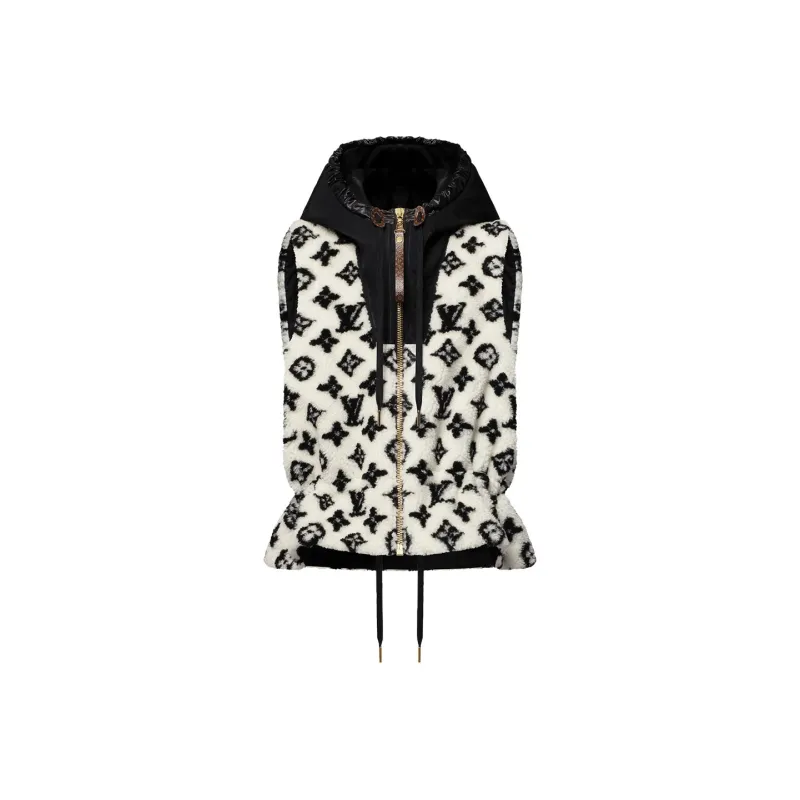 LOUIS VUITTON Monogram Teddy Peplum Gilet-0