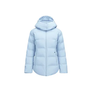Skechers Sports Life Collection Puffer Jacket Women's Light Gray Blue