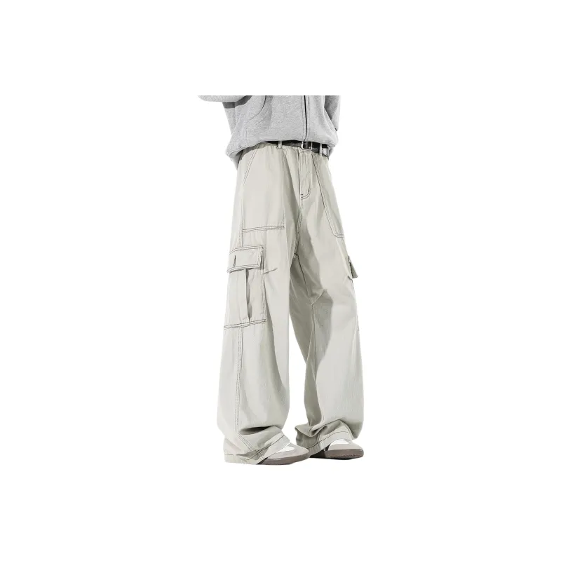 WOKXSS Cargo Pants Unisex Apricot-2