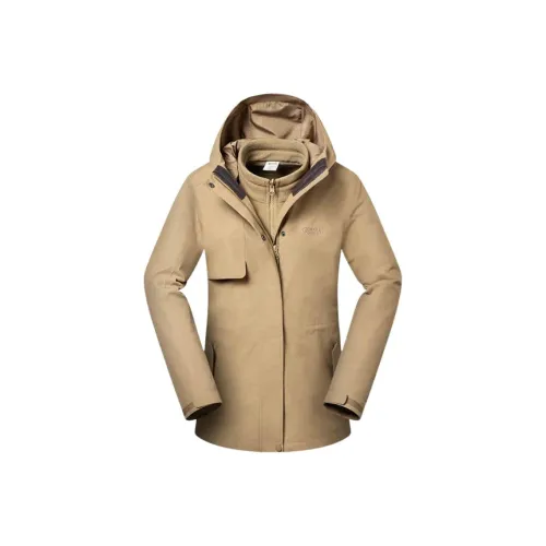 OUTDOOR PRODUCTS Windbreaker Jacket Women's Seaweed Khaki