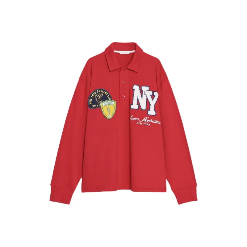 ZARA Sweatshirts Women's Red-0