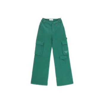 Marine Serre Casual Pants Women's Green