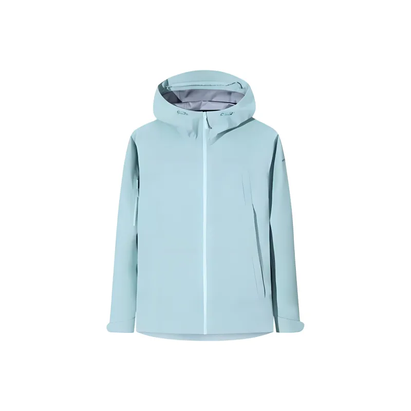 Anta Outdoor Collection Wind And Water Repellent Windbreaker Jacket Women's Verdant Blue-0